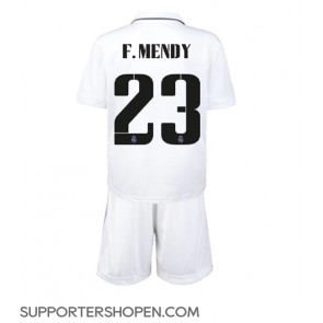 Real Madrid Ferland Mendy #23 Hemmatröja Barn 2022-23 Kortärmad (+ korta byxor)